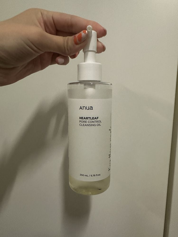 Olejek do mycua twarzy ANUA heartleaf pore control cleansing oil