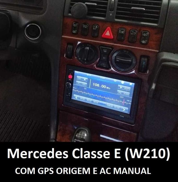 (NOVO) Rádio 2DIN 7" • MERCEDES • W163 W168 W208 W210 W414 • Android