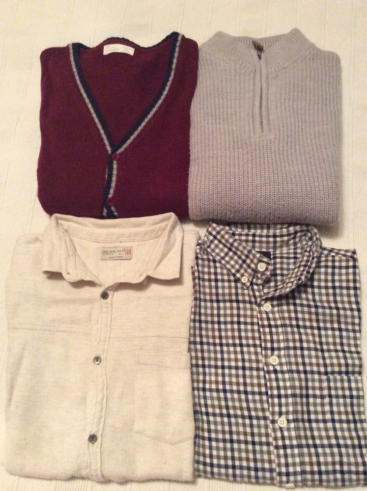 Camisolas e camisas Benetton, Zara e zippy t13/14