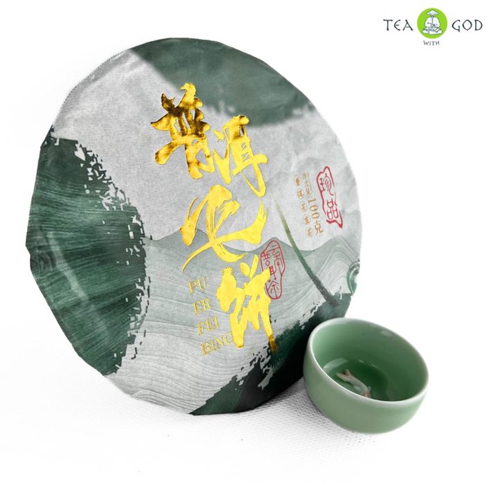 Шу пуэр 100 г. (На вид 357 г) уникальный / тонкий/ вкусный