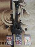 Gitara Guitar Hero PS2 PlayStation 2 zestaw