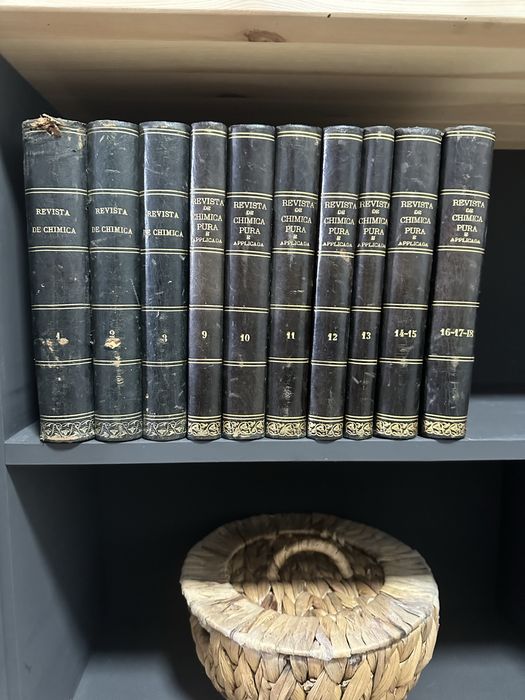 Revistas de chimica pura e aplicada 1905