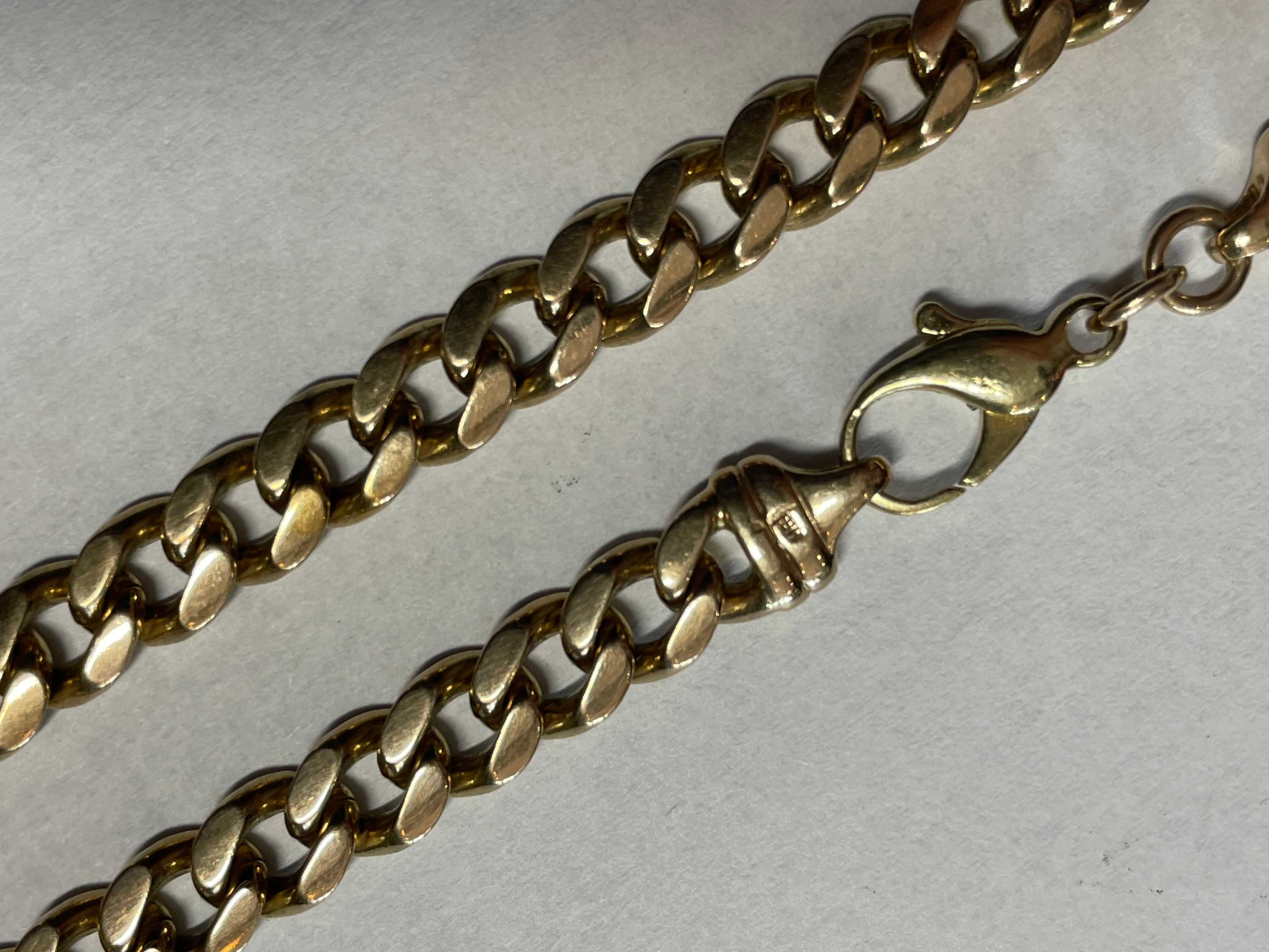 Złoty łańcuszek 8kt (333) Pancerka 43,66 gram 55 cm