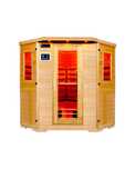Sauna Infrared Oslo promienniki ceramiczne 4 osobowa