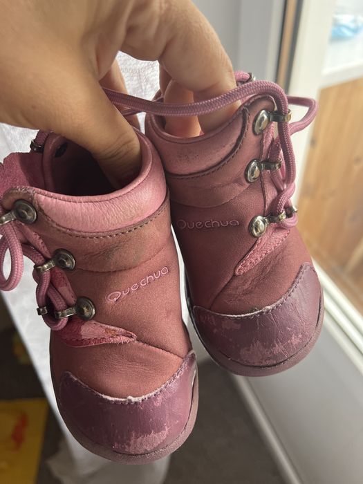 Дитячі ботінки 22й розмір Quechua на дівчинку