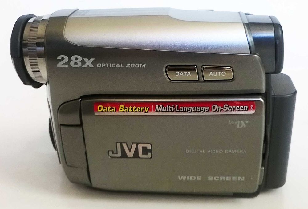 JVC GR-D720E MiniDV kamera cyfrowa - komplet idealny