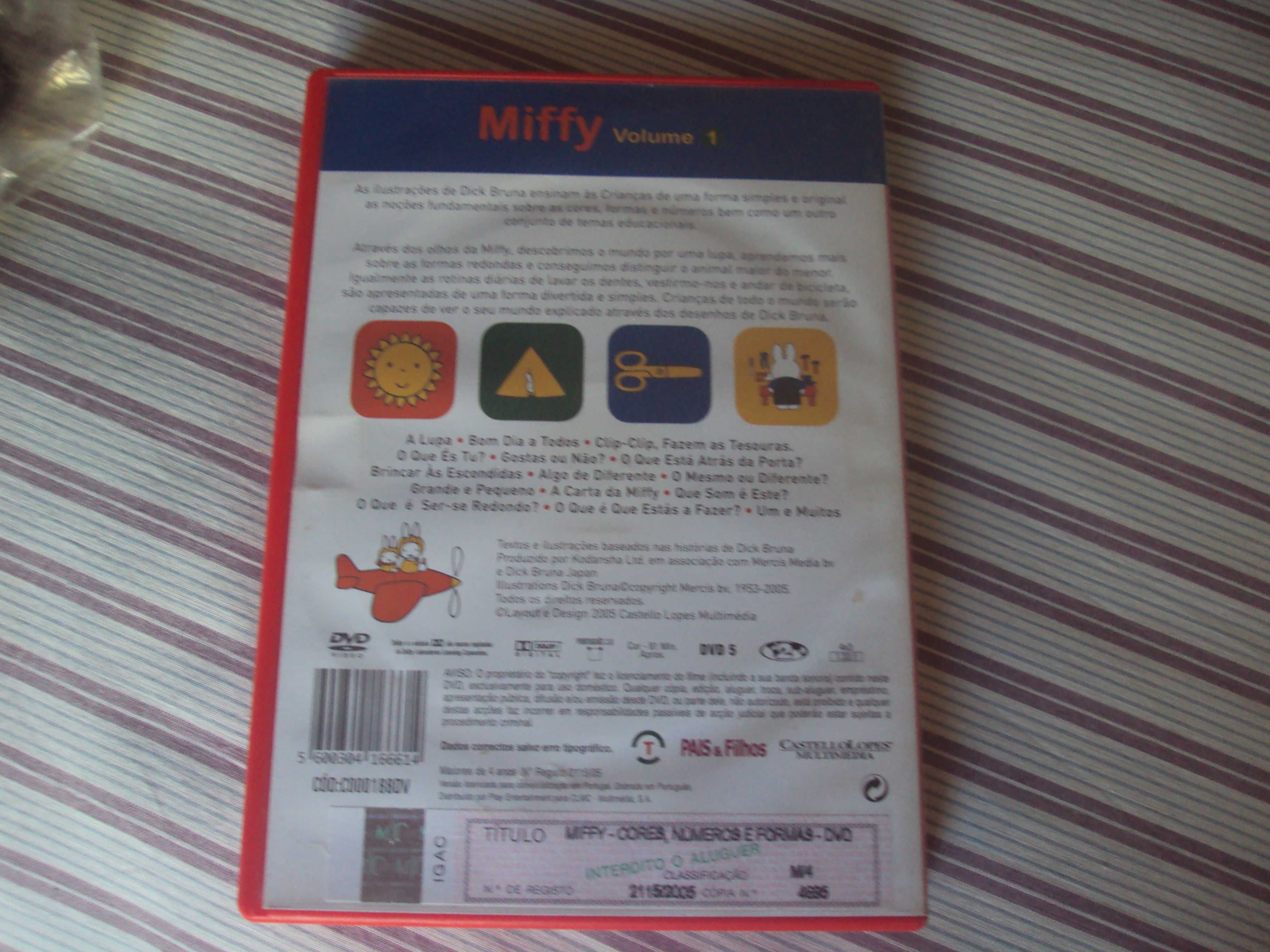 DVD “Miffy volume 1”