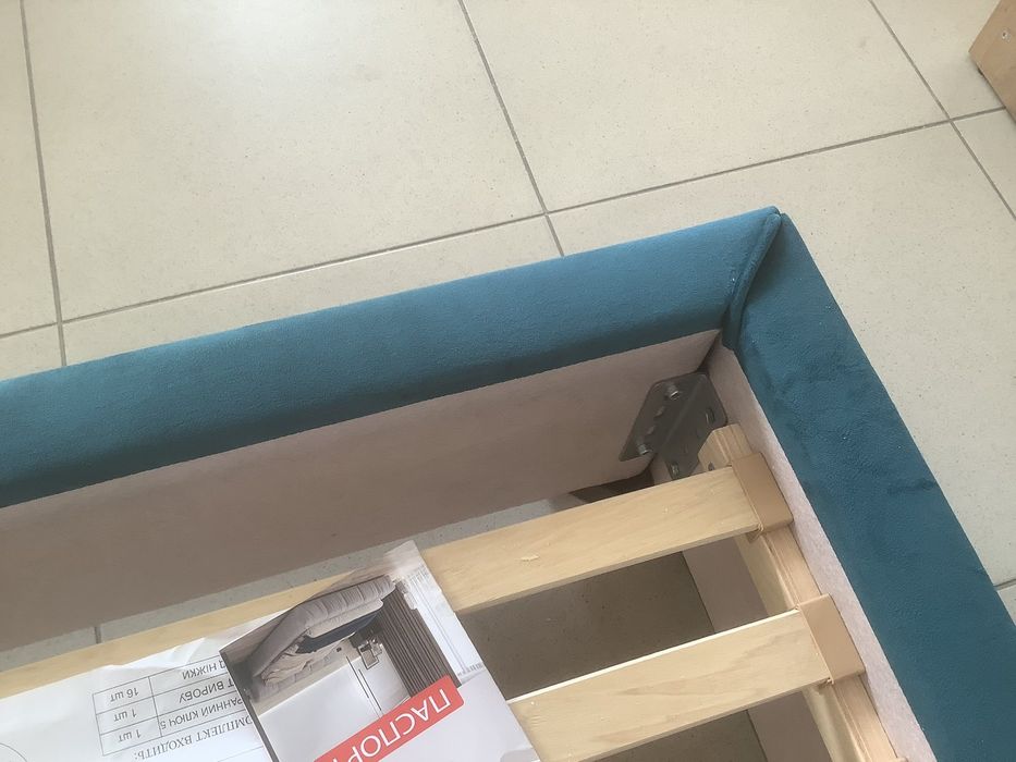 М'яке ліжко Крістал 160*200 в наявності
