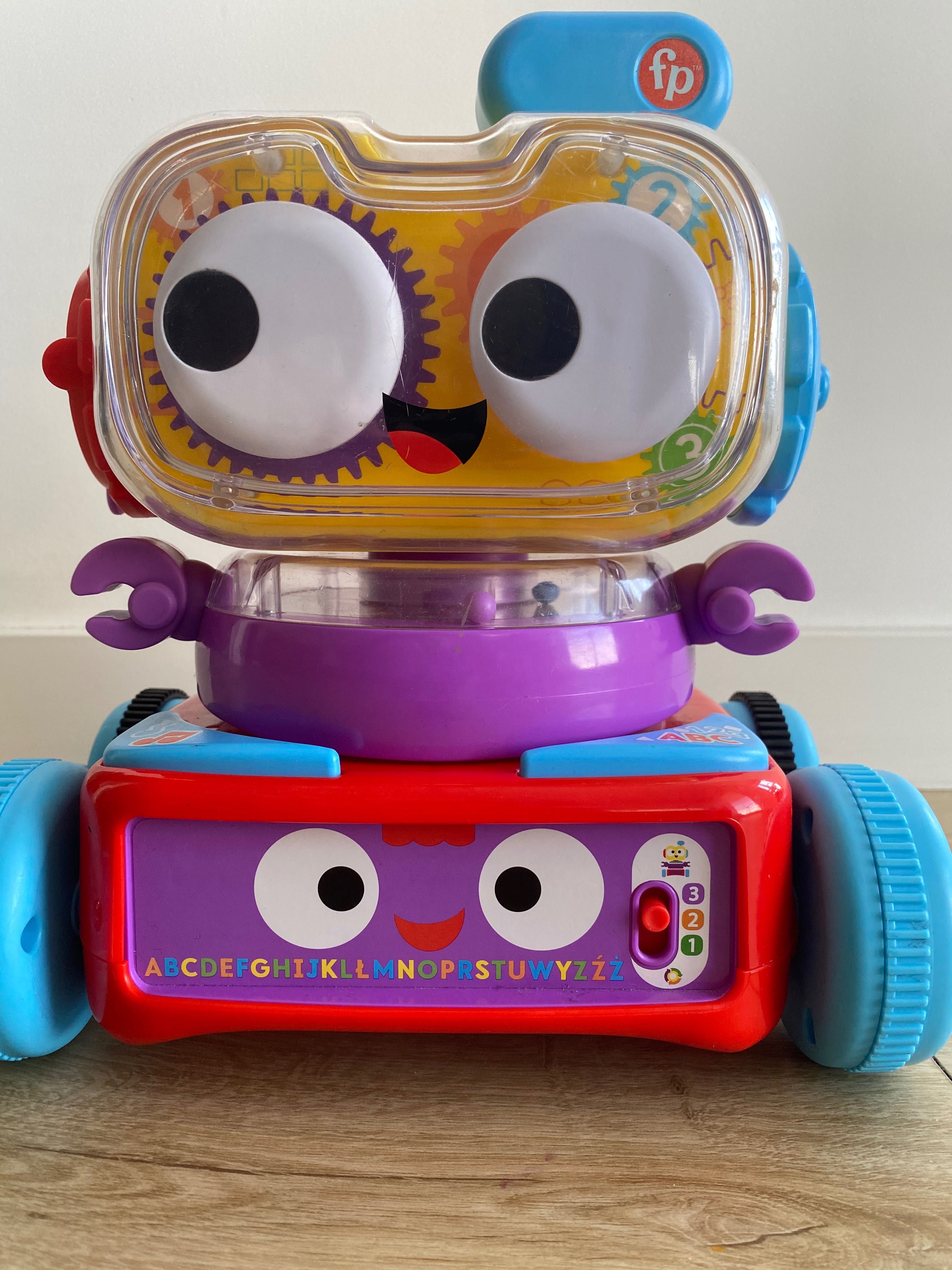 Fisher-Price "Poziomy nauki" Uczący Przyjaciel Robot 4 w 1