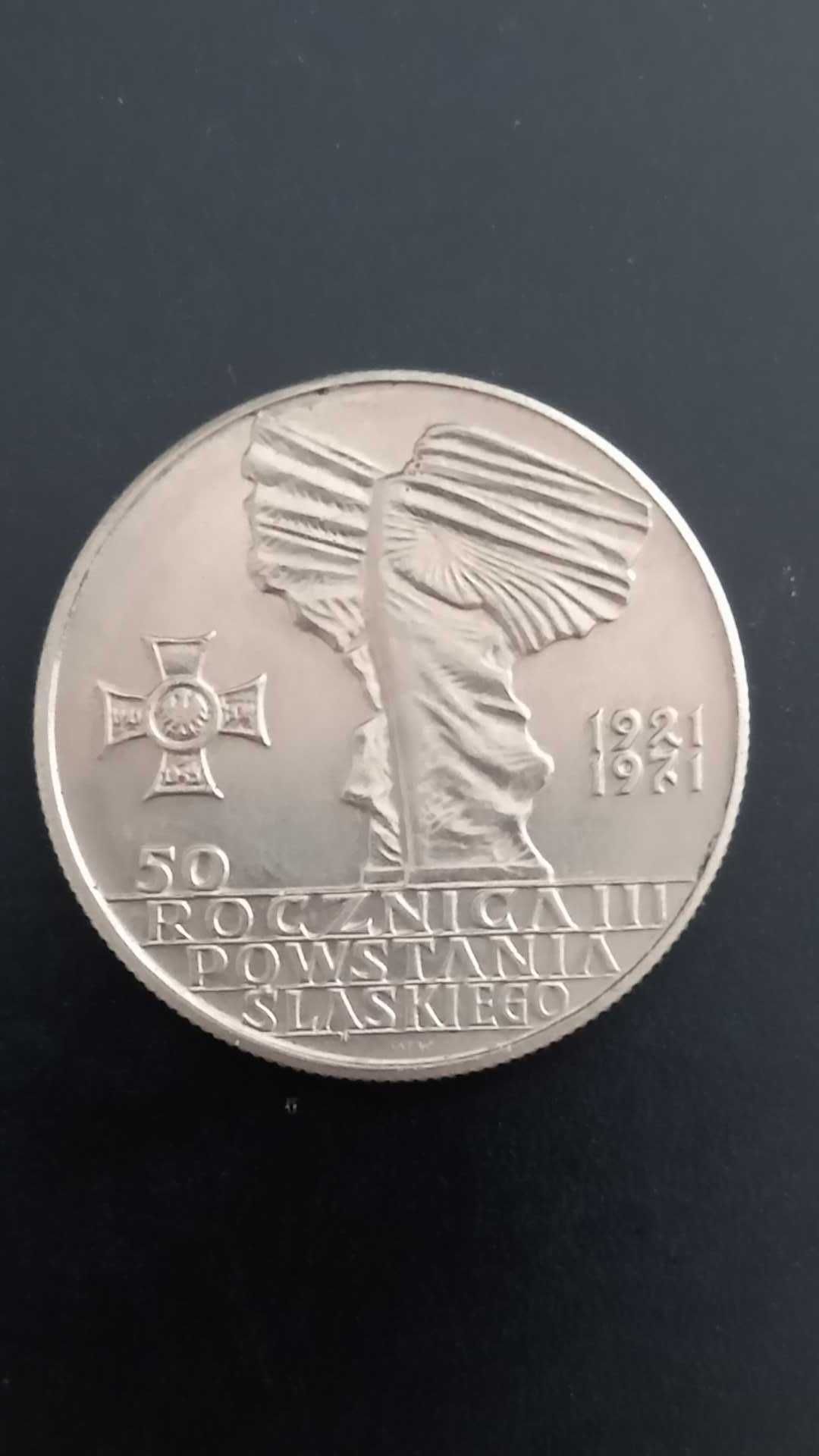 Moneta 5o rocznica III Powstania Śląskiego 1971