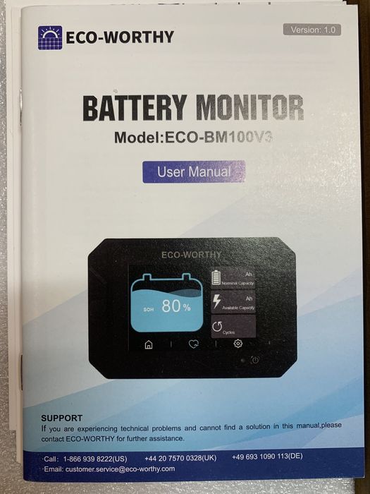 Eco-worthy battery monitor