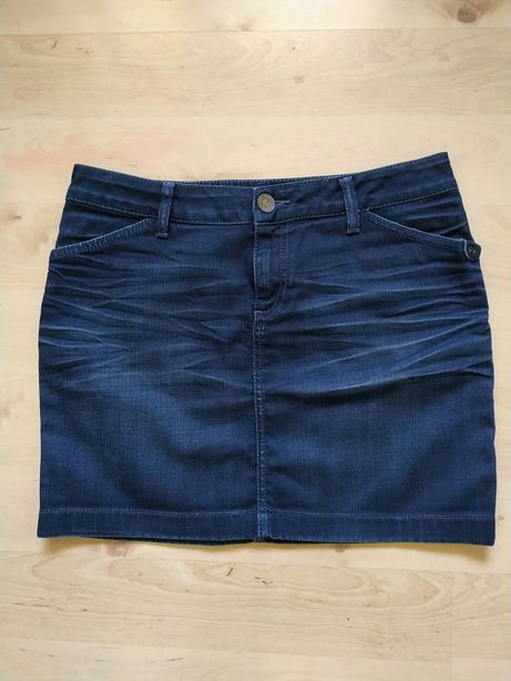 Spódniczka spódnica mini jeans jeansowa 40 S. oliver