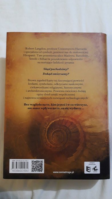 Książka Początek - Dan Brown