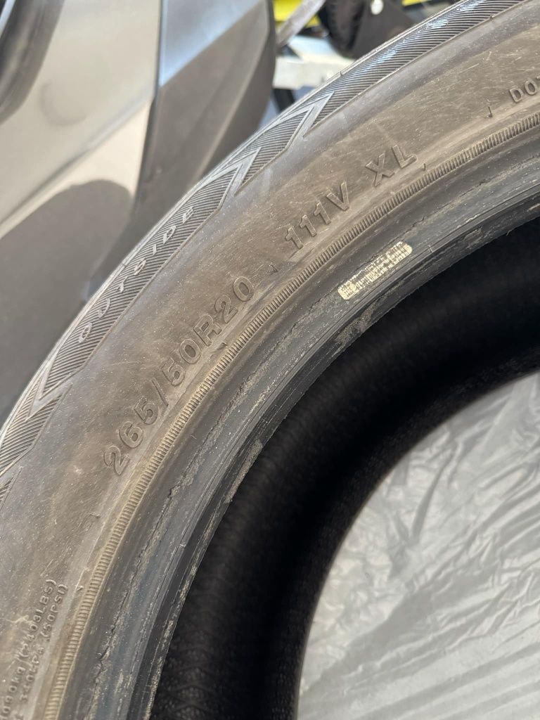 Opony do suv 265/50/R20 jak nowe