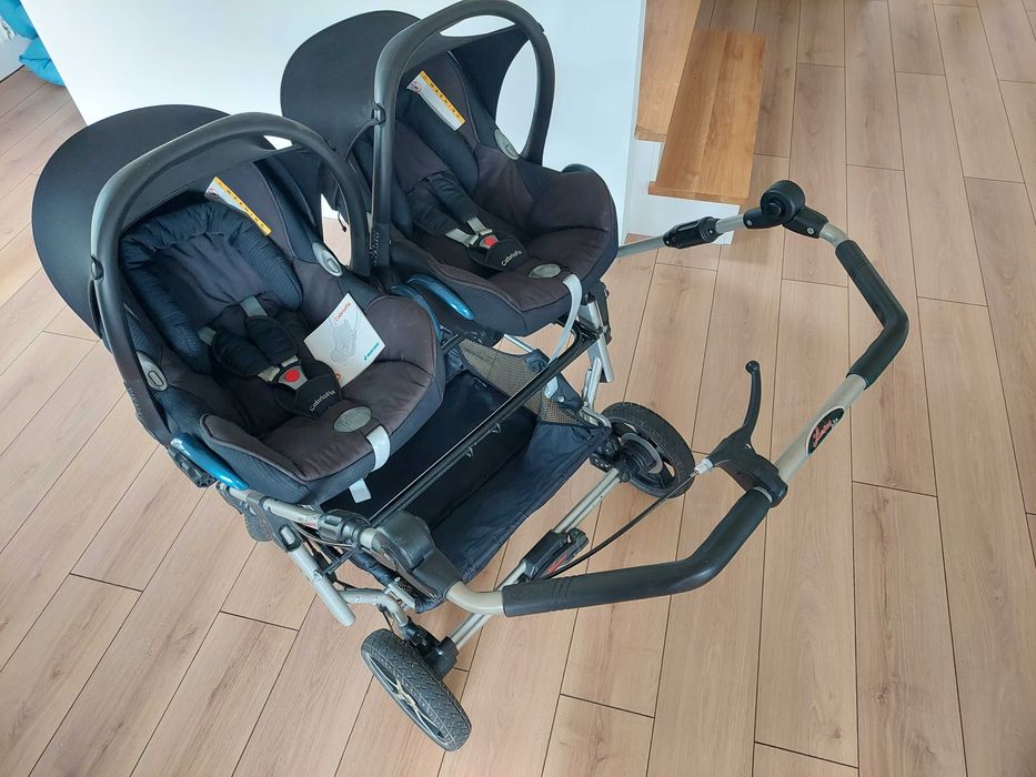 Wózek bliźniaczy firmy Hartan model ZX II