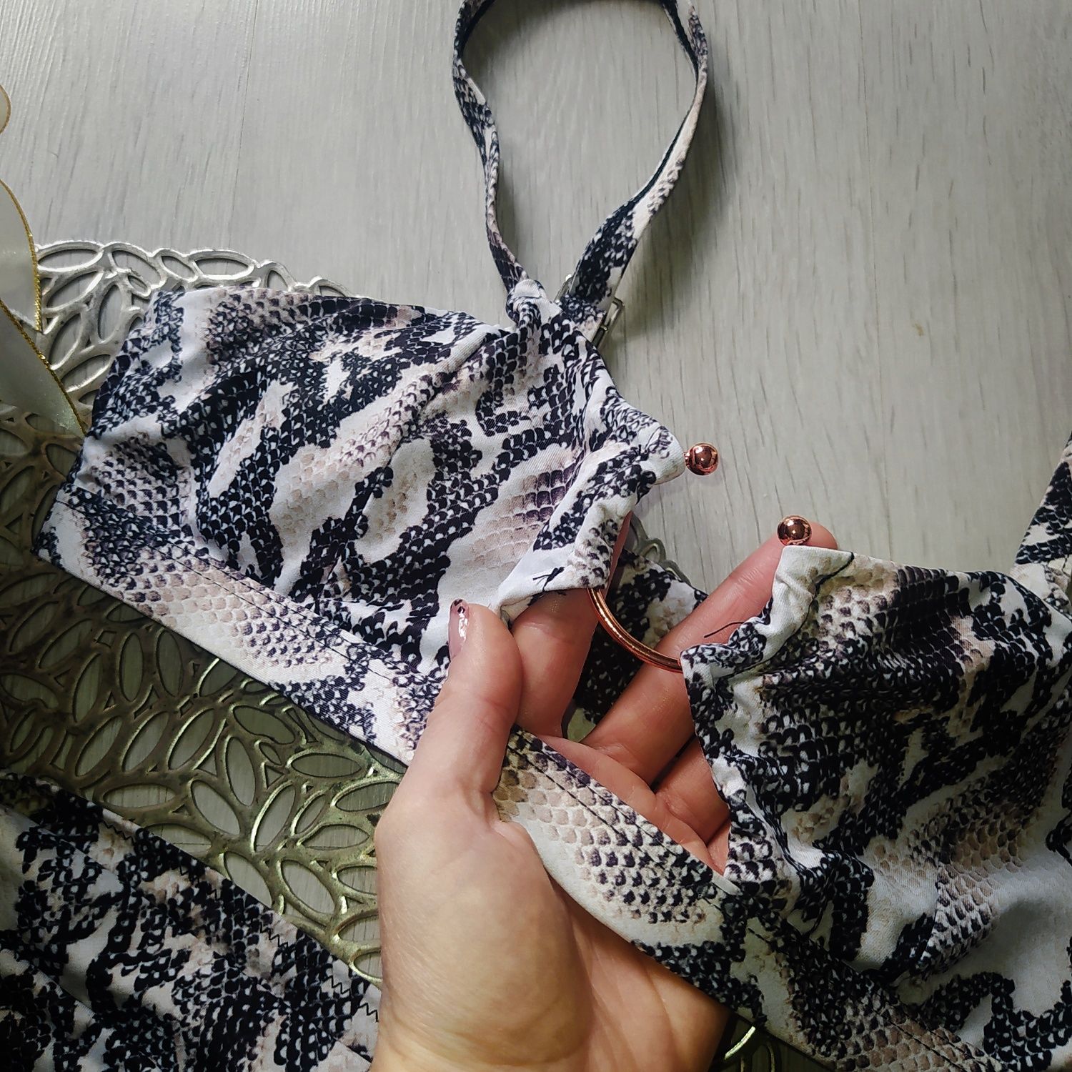 Strój kąpielowy snake