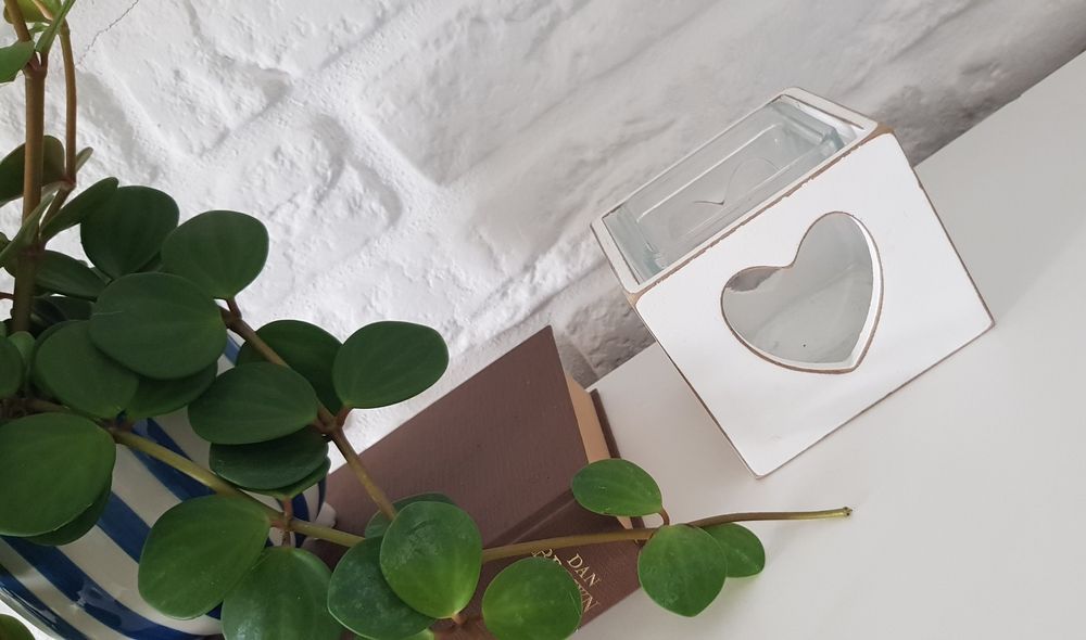 Śliczny biały lampion