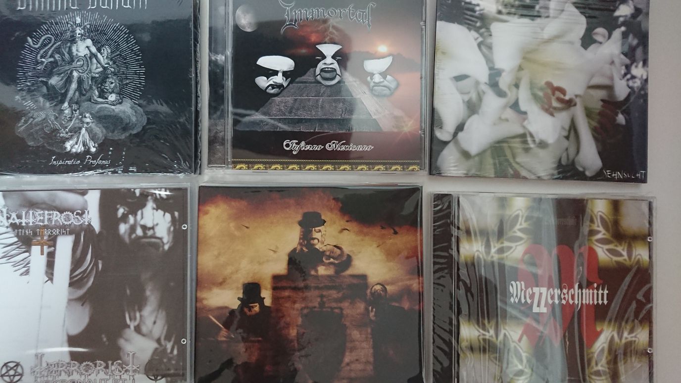 Black Metal Norueguês - vários CD