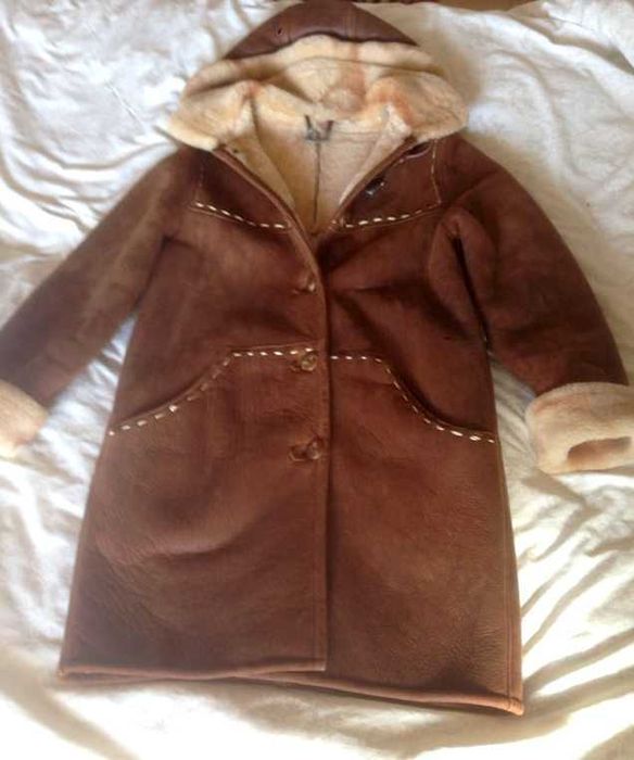 Дубленка финская натуральная женская размер 48/50