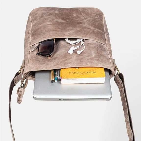 LEABAGS Skórzana torebka damska I Premium