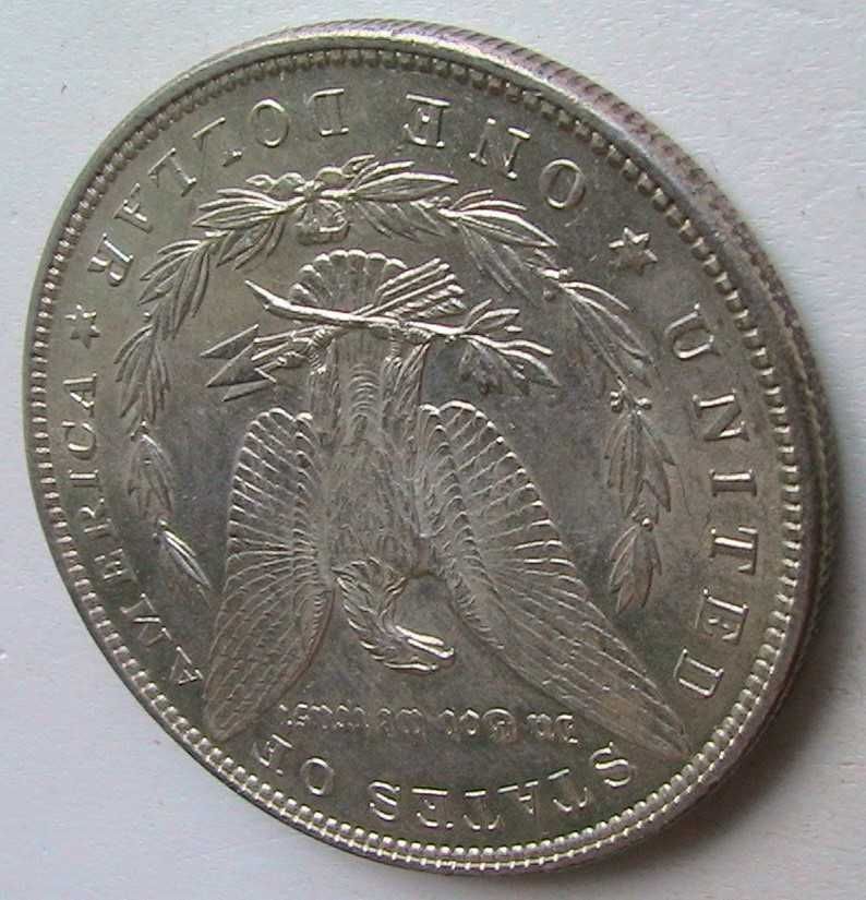 США 1 доллар 1889 #1 Доллар Моргана Morgan Dollar Серебро