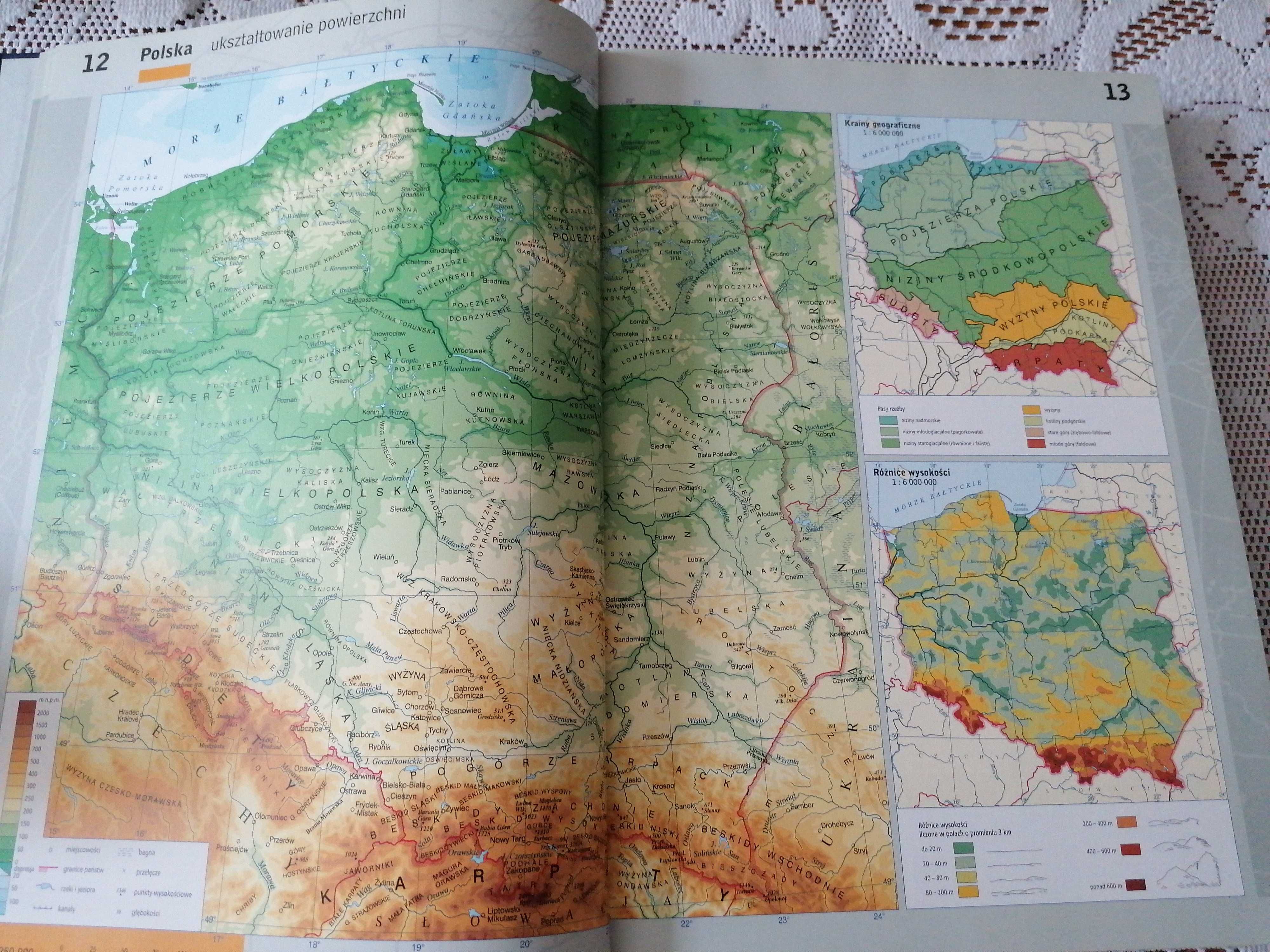 Wielki Atlas Świata Nowy Demart