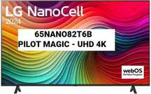 Telewizor LED LG 65NANO82T6B 4K UHD Pilot Magic Smart TV