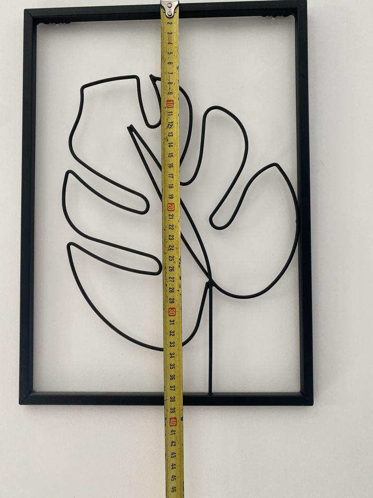 Dekoracja ścienna monstera