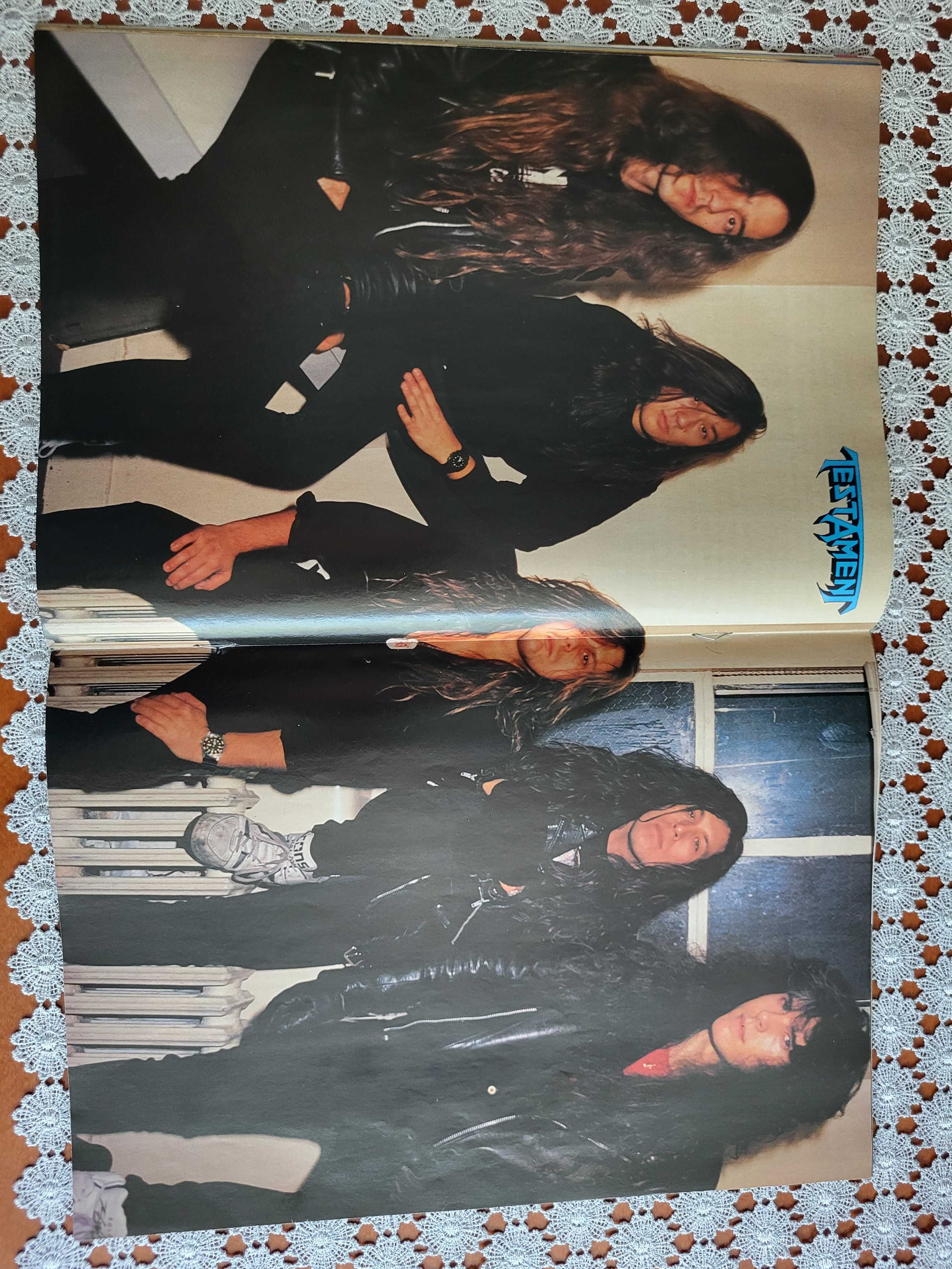 Metal Hammer 9/1992, plakat A3 Testament
