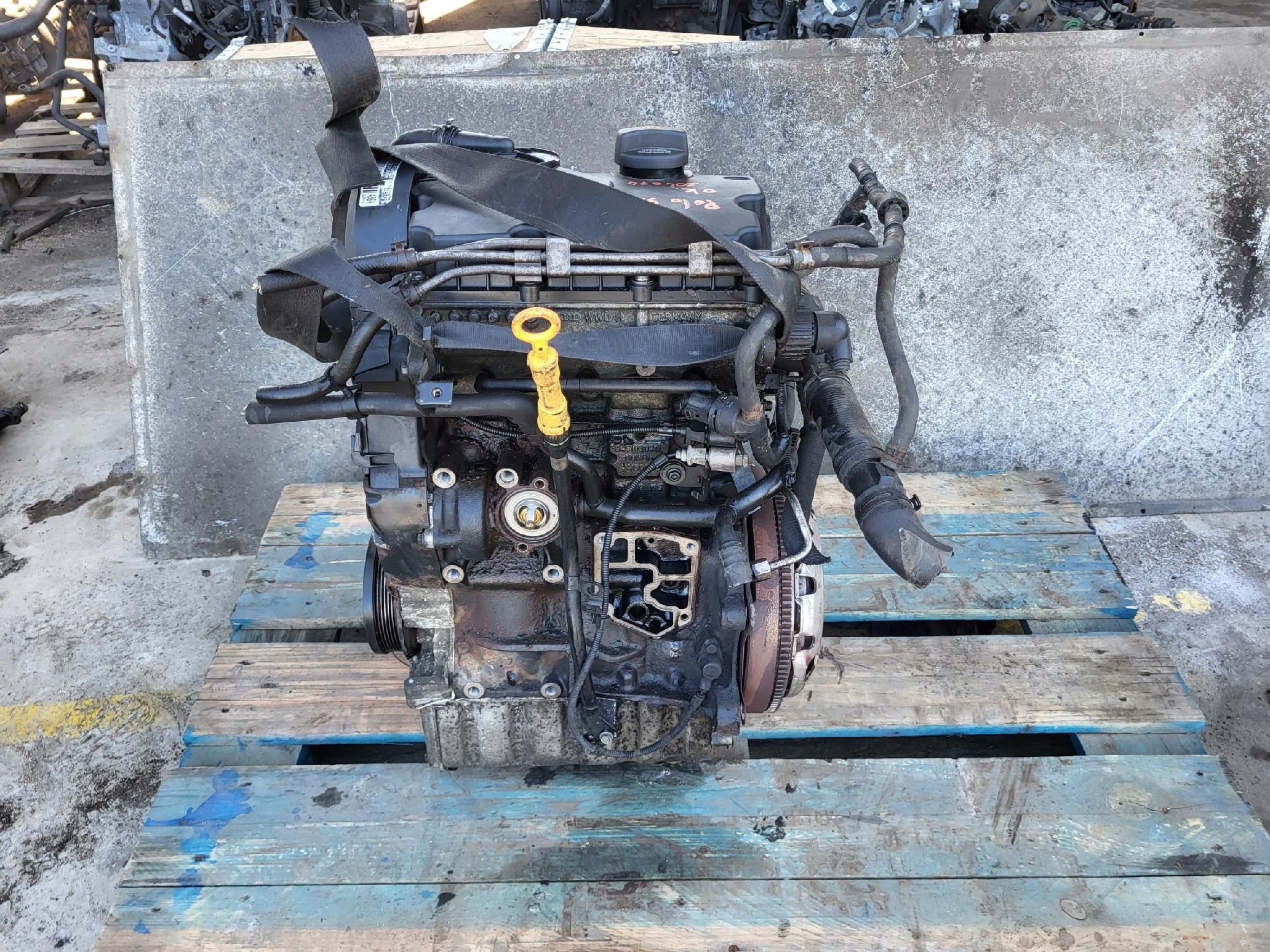 vw polo 9n iv 1.4 tdi silnik bnm 70 km 204 tys