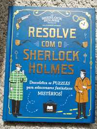 Livro "Resolve com o Sherlock Holmes"