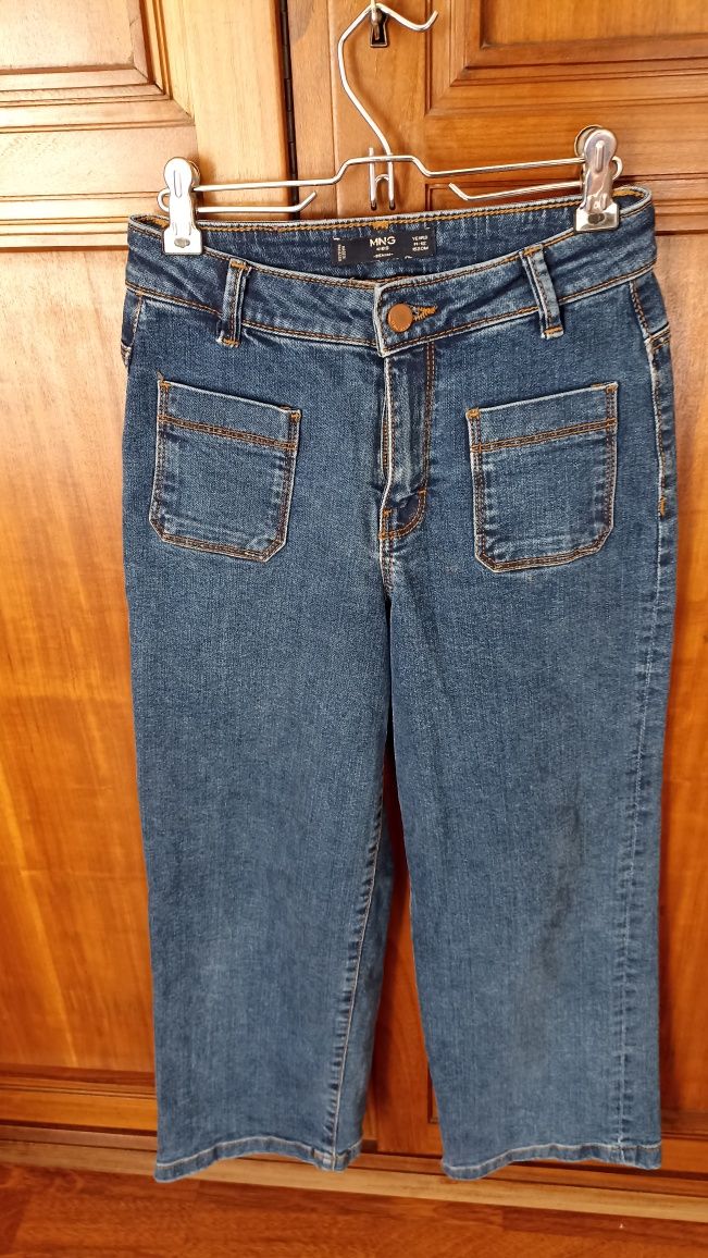 Lote de 2 jeans menina Zara+Mango 11-12A