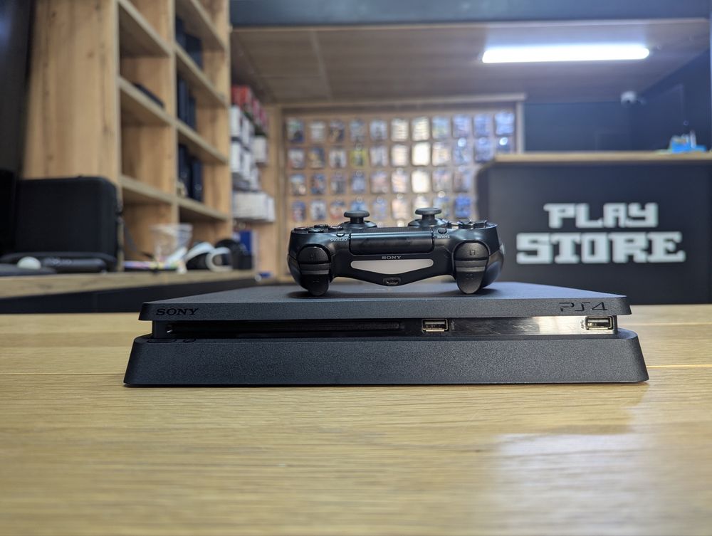 Sony PlayStation 4 Slim 1TB (Від магазину - Гарантія  12 місяців!)
