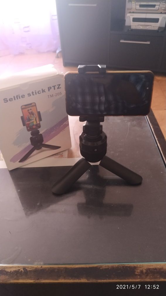Selfie stick 360 novo caixa