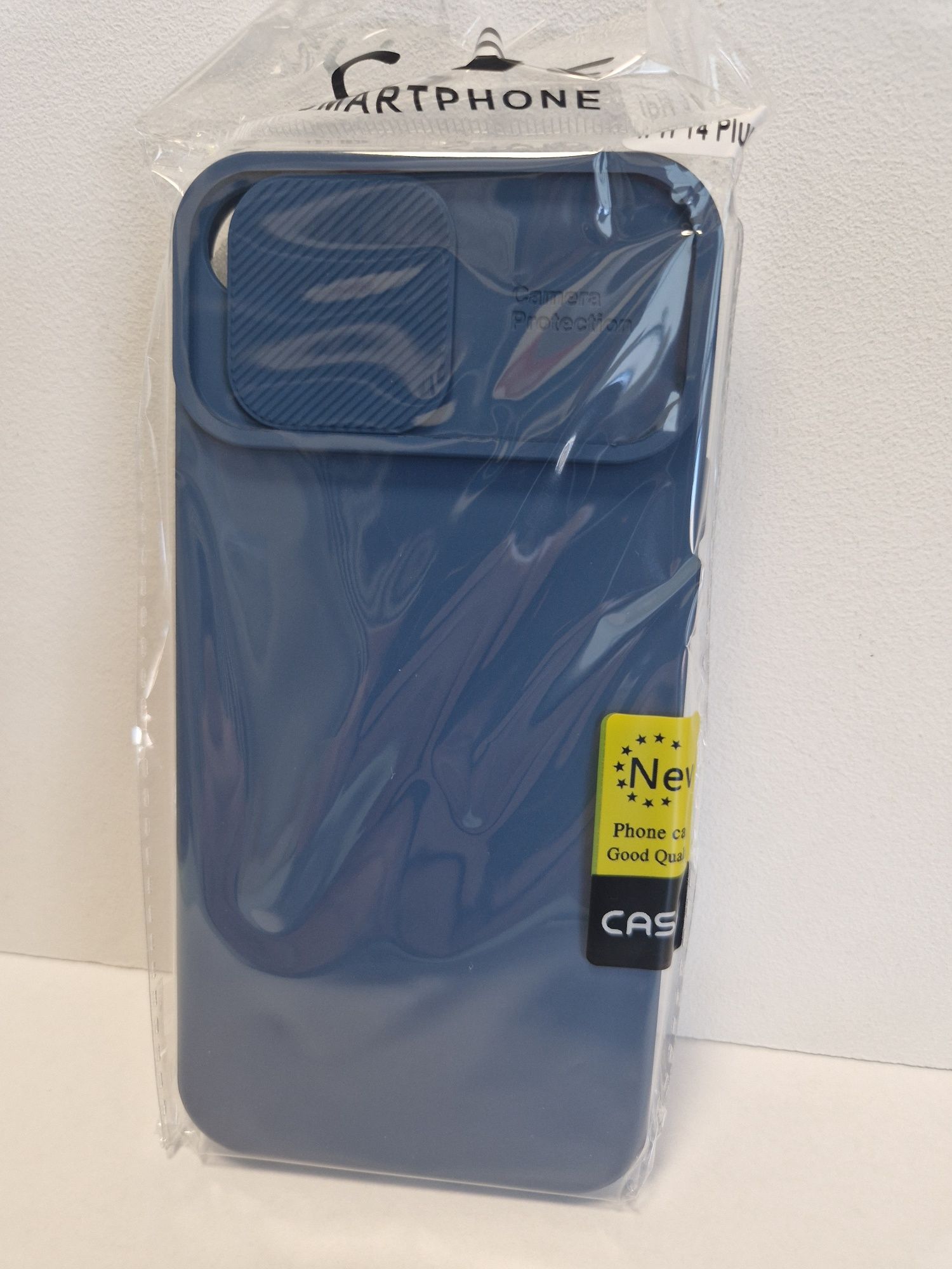 Camshield Soft do Iphone 14 Plus Granatowy