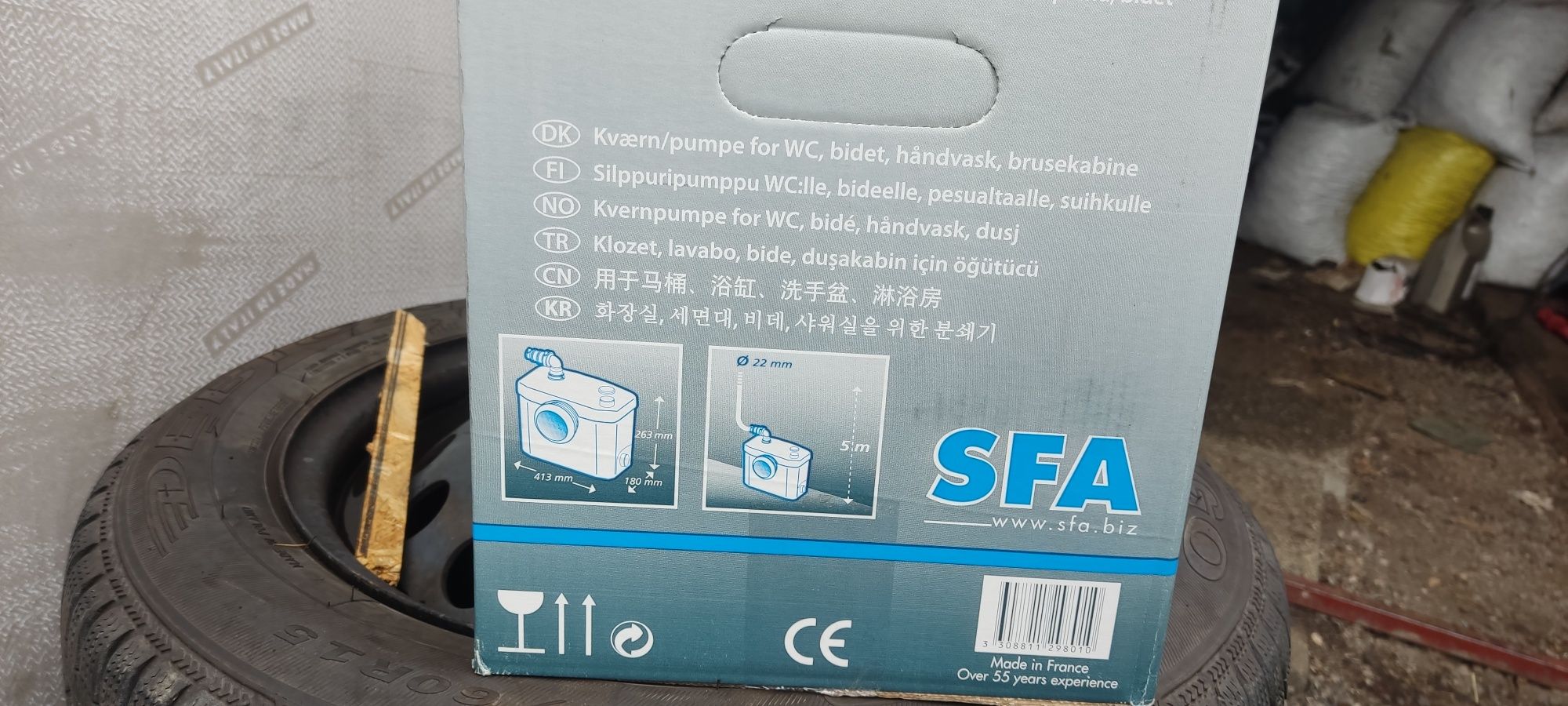 Pompa SFA SANI pro xr