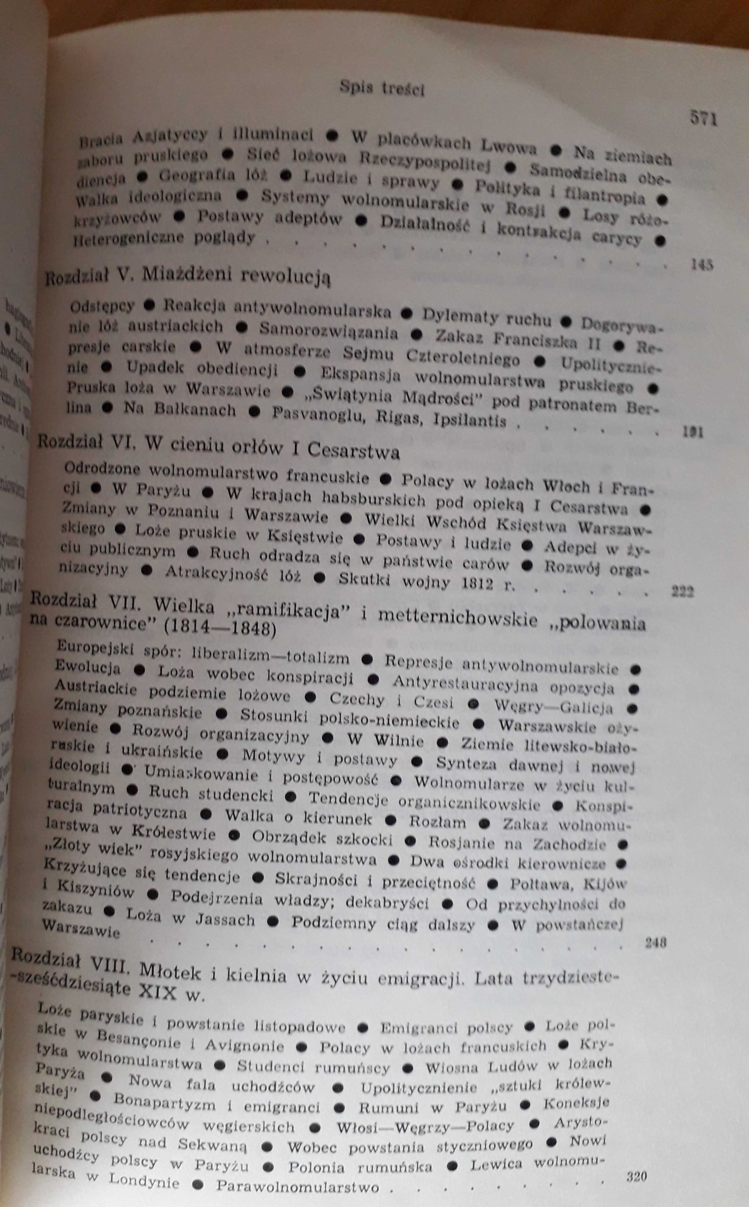 WOLNOMULARSTWO w Europie Środkowo-Wschodniej w XVIII i XIX w.  L. Hass