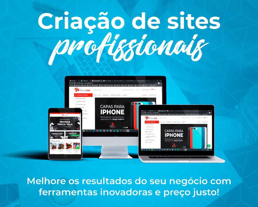 Site profissional Wordpress e Apps | Gestão de Tráfego Google & Meta
