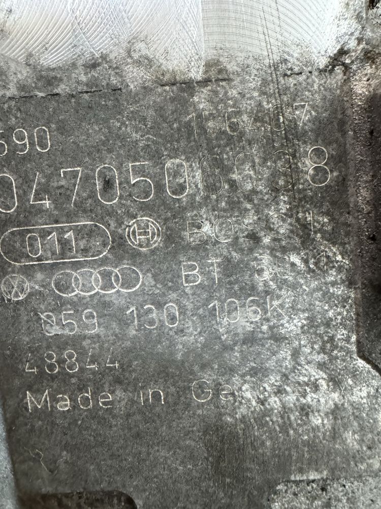 ТНВД vp44 2,5 Audi Vw Skoda 059130106K bdg 120kw 163hp ПРОВіРЕНА