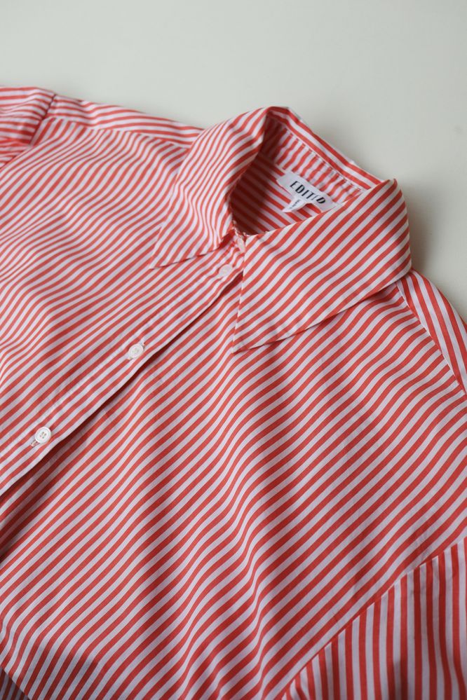 Edited Koszula oversize w czerwone paski