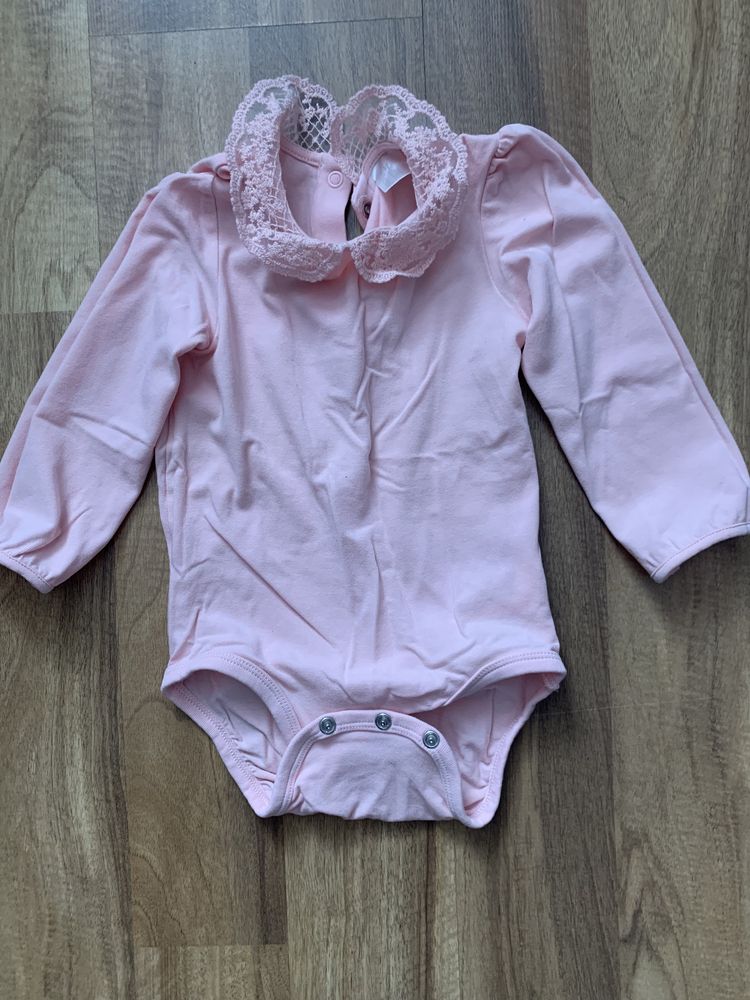 Body h&m kołnierzyk eleganckie plus gratis r. 80