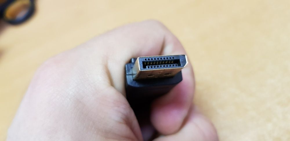 Переходник DisplayPort (DP) -> HDMI +аудио, активный адаптер конвертер