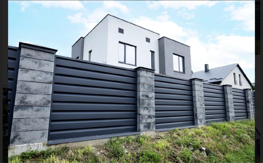 Паркани та огорожі !