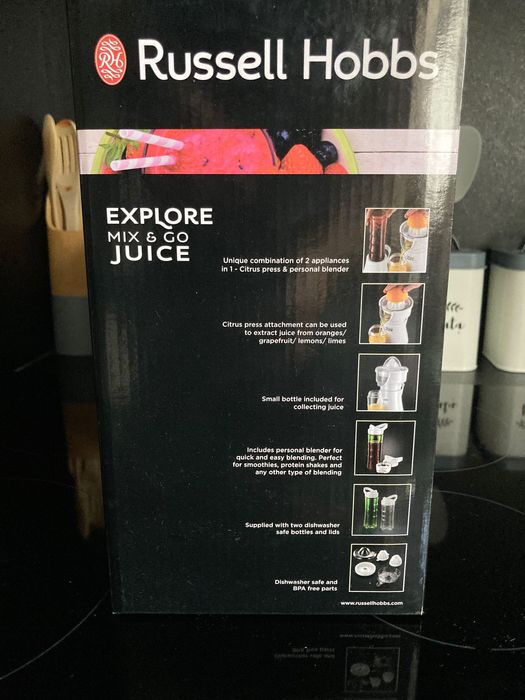 2w1 Explore Smoothie Maker Mix & Go Juice Blender, Mikser