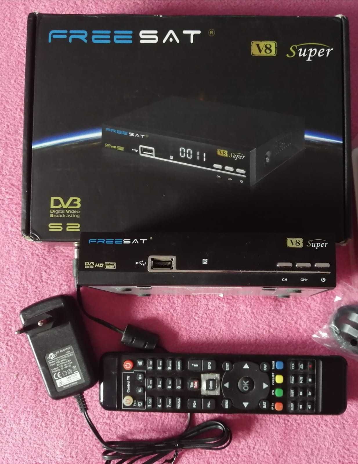 Dekoder V8 SUPER FreeSat/GT Media