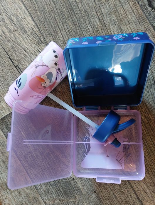 Kraina Lodu śniadaniówka na prezent bez bidonu