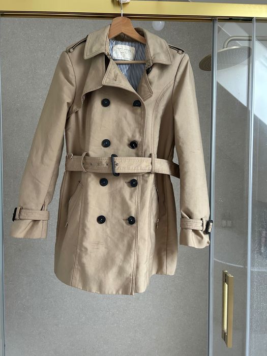 Krótki Trench Zara rozmiar M