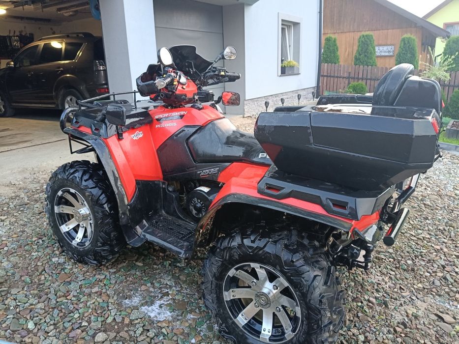 Polaris sportsman +pług