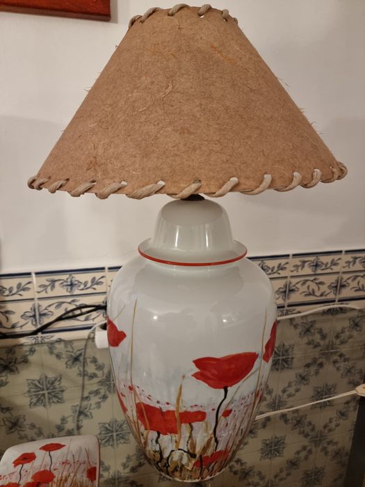 Conjunto Bernardaud Limoges — “Les Coquelicots” por Michel Henry