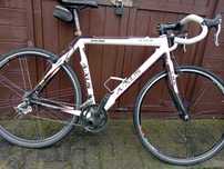 Karbonowy rower gravelowy przełajowy AXUS campagnolo 2x10 stan dobry